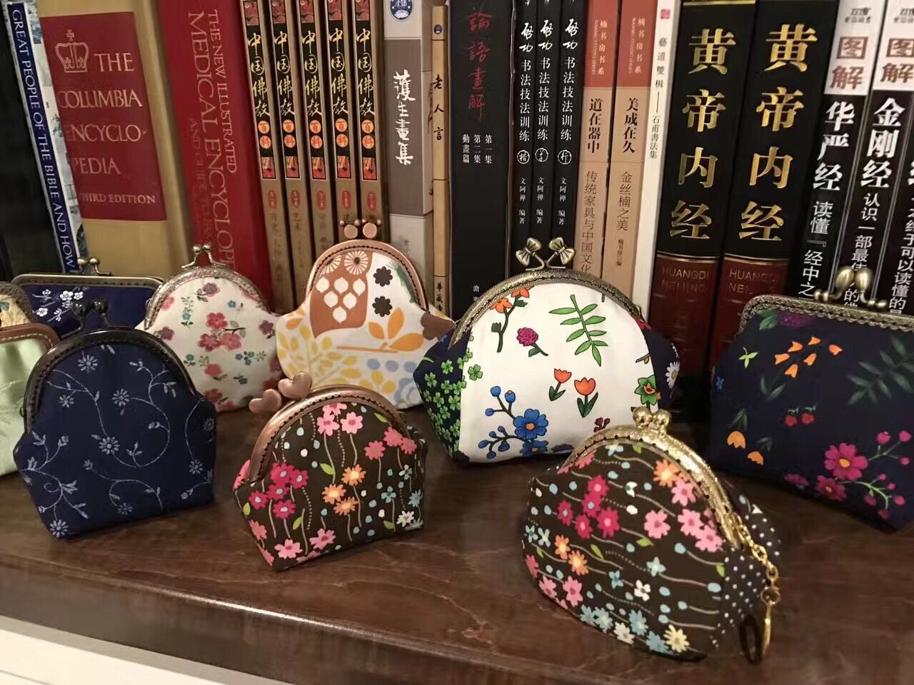多款手作口金包合照